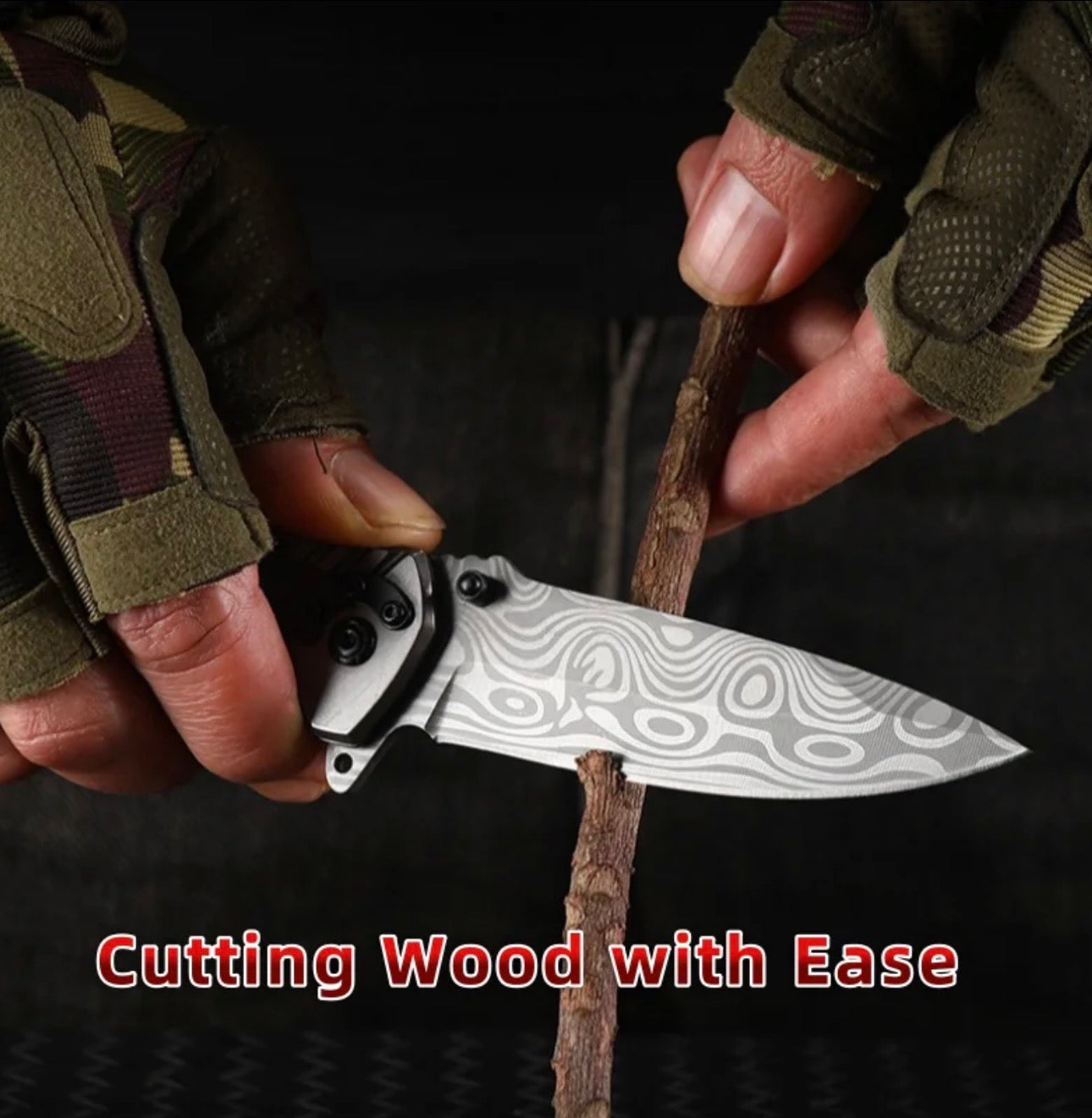 Stainless steel Multifunctional folding knife Glass Breaker, Seat Belt Cutter - EDC Sharp Folding Knives
- Gifts for Men, Women
