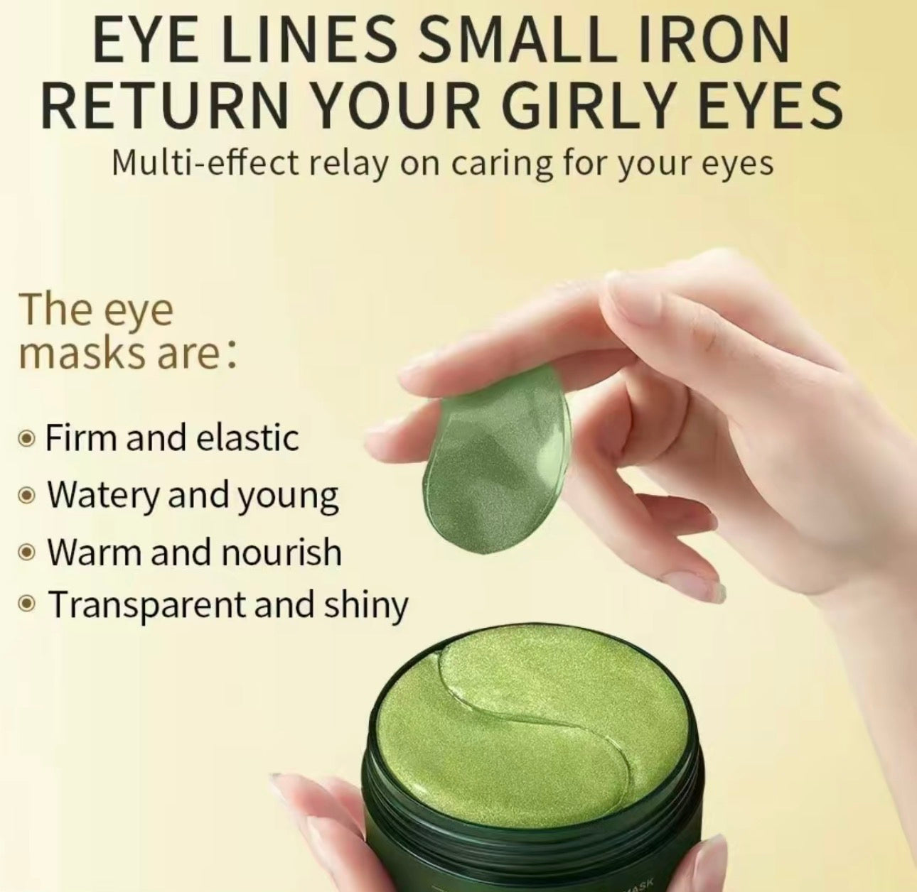 Avocado Moisturizing Eye bagMask,60pcs/set Under Eye Mask, Eye Care Product for Dark Eye Bags, Skin Care  Gift Moisturizer Hydrating Comfort